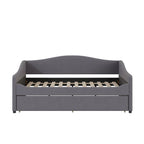 Sofá cama Teddy Fleece con nido y luces LED – Rosa/Gris/Beige, para 2 personas