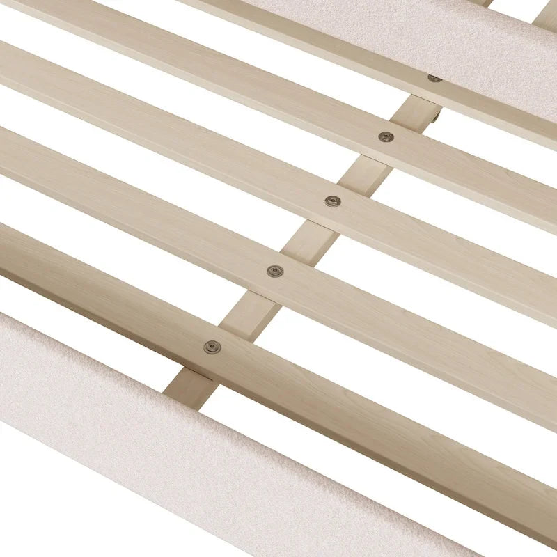 Sofá cama Teddy Fleece con nido y luces LED – Rosa/Gris/Beige, para 2 personas