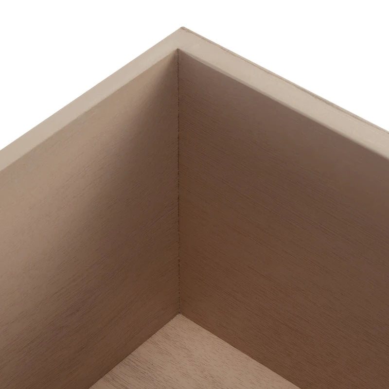 Sand/Black/Brown/Distressed White 3-Drawer Storage Bench, Seats 1-2, 47.3"W x 15"D x 19"H