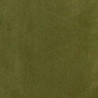 Green / Ivory / Orange Mid-Century Modern Velvet & Boucle Sofa, 2-Seat
