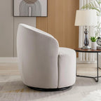 Sillón Decorativo Giratorio de Terciopelo Multicolor, Asiento Individual
