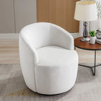 Sillón Decorativo Giratorio de Terciopelo Multicolor, Asiento Individual