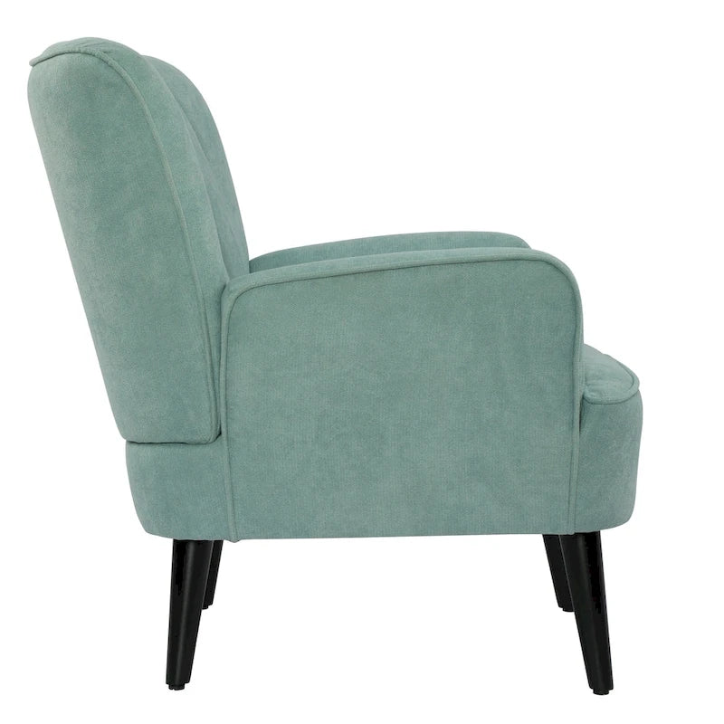 Sillón Acolchado, Un Asiento – Rosa / Gris / Verde