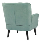 Sillón Acolchado, Un Asiento – Rosa / Gris / Verde