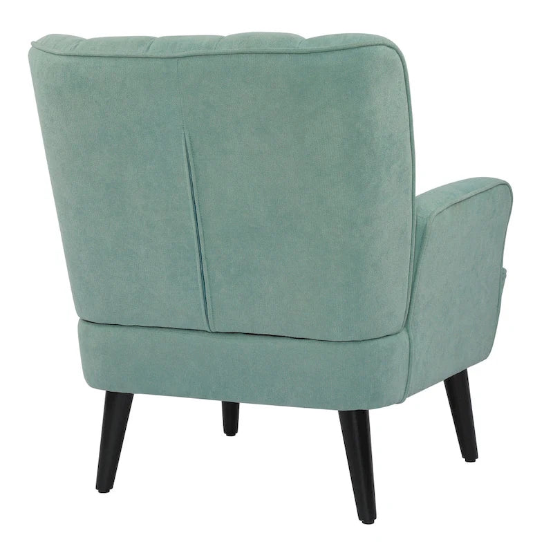 Sillón Acolchado, Un Asiento – Rosa / Gris / Verde