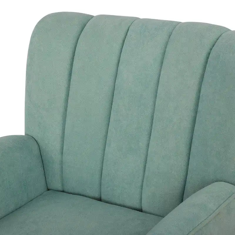 Sillón Acolchado, Un Asiento – Rosa / Gris / Verde