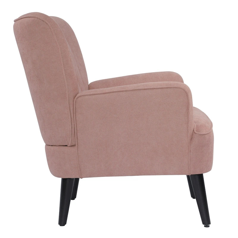 Sillón Acolchado, Un Asiento – Rosa / Gris / Verde