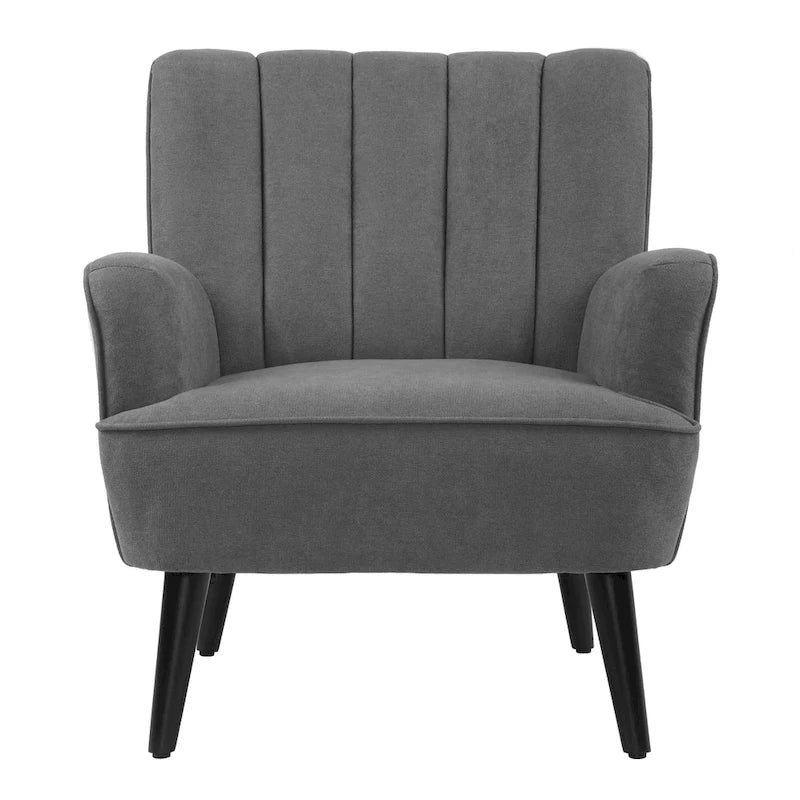 Sillón Acolchado, Un Asiento – Rosa / Gris / Verde