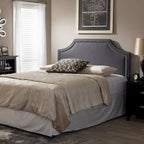 Copper Grove Daisy Fabric Upholstered Headboard