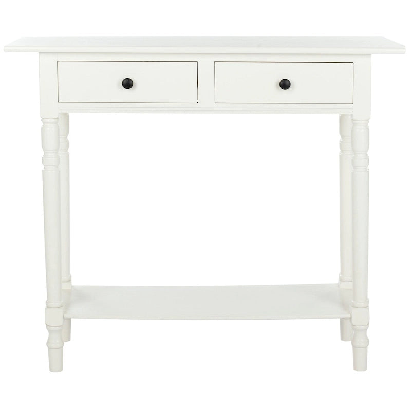 2-Drawer Console Table | Distressed & Vintage | 5 Colors | 38"W×13"D×32"H
