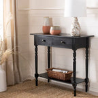 2-Drawer Console Table | Distressed & Vintage | 5 Colors | 38"W×13"D×32"H