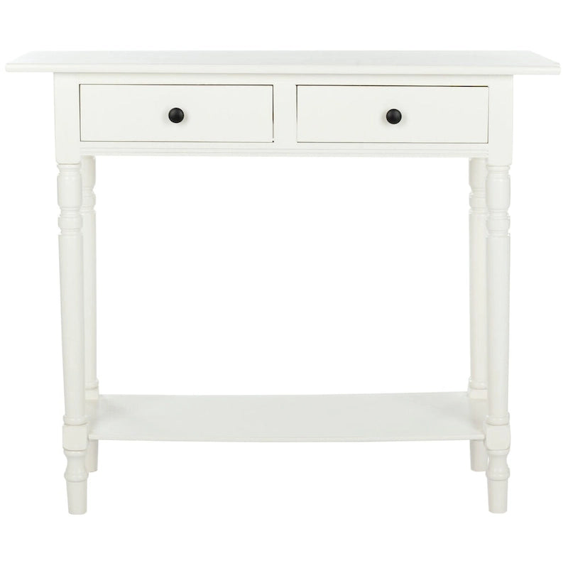 2-Drawer Console Table | Distressed & Vintage | 5 Colors | 38"W×13"D×32"H