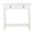 2-Drawer Console Table | Distressed & Vintage | 5 Colors | 38"W×13"D×32"H