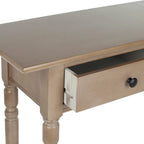 2-Drawer Console Table | Distressed & Vintage | 5 Colors | 38"W×13"D×32"H